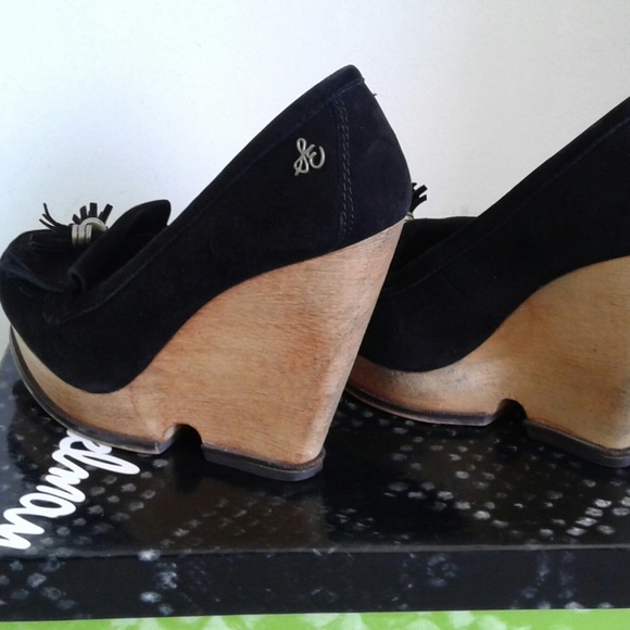 Sam Edelman Loafer Wedges - Picture 5 of 6